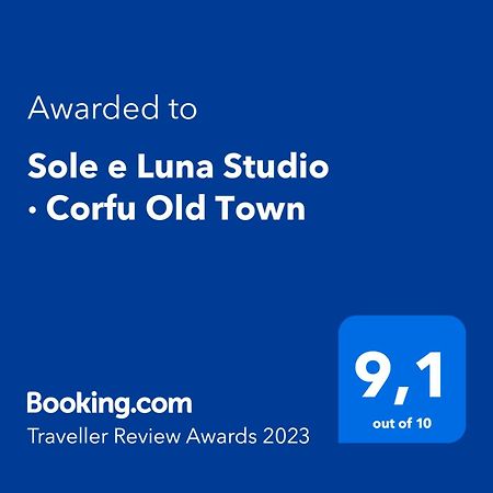 Sole E Luna Studio - Corfu Old Town Ngoại thất bức ảnh